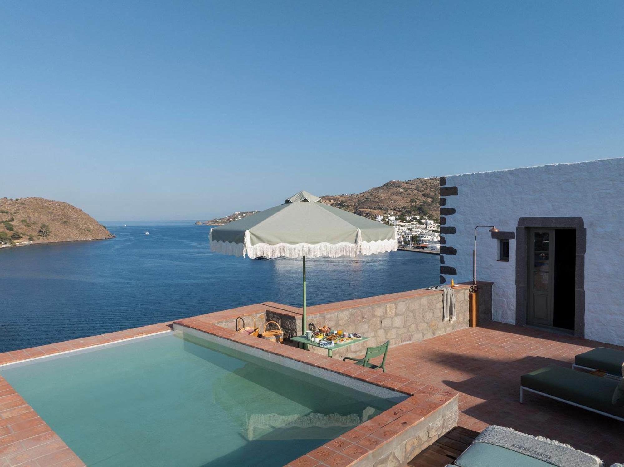 Patmos Eye Boutique Hotel & Villas Skala Exteriér fotografie