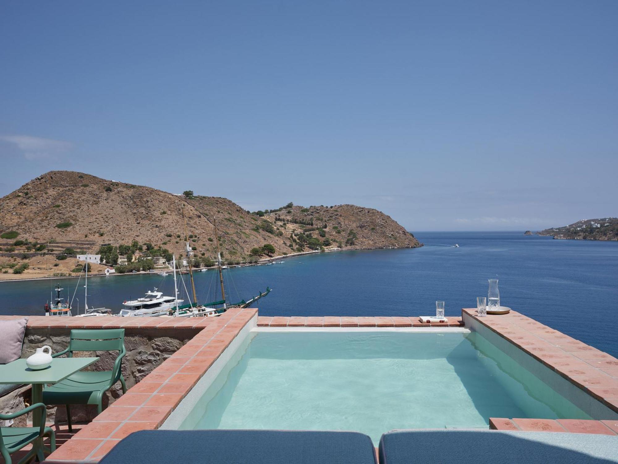 Patmos Eye Boutique Hotel & Villas Skala Exteriér fotografie